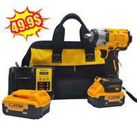 3 in 1 Impact Wrench High Power Impact Gun 430n.m-3600 rpm Medium Impact Driver - DeWALT Lithium Battery Compatible - Suitabl...