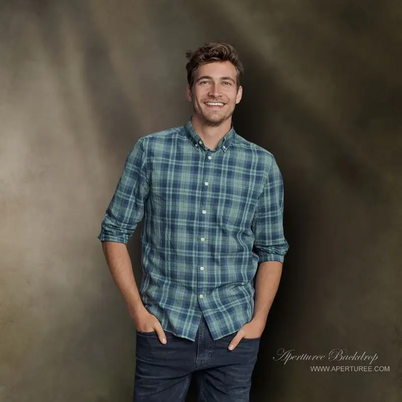 Drak Brown Light Vintage Textured Photo Backdrop - Aperturee