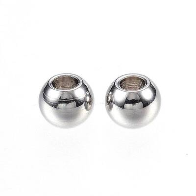 Tarnish Resistant 304 Stainless Steel Beads