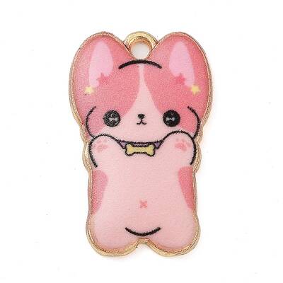 Rack Plating Alloy Enamel Pendants