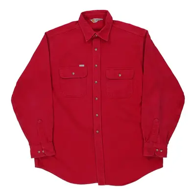 Carhartt Shirt - 2XL Red Cotton
