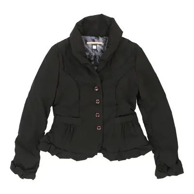 Cavalli Class Jacket - Medium Black Polyester Blend | Size: medium