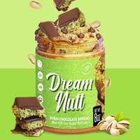 Dubai Chocolate in a Jar - Pistachio Treat Crunchy Dessert with Milk Chocolate Butter, 8oz Jar, All Ages, Snack Sweet
