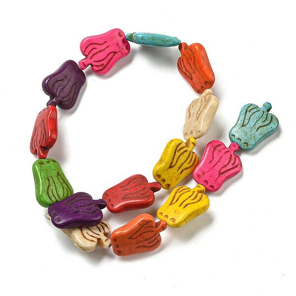 Synthetic Turquoise Beads Strands