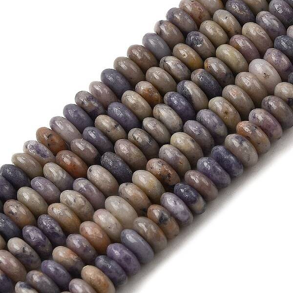 Natural Lepidolite/Purple Mica Stone Beads Strands
