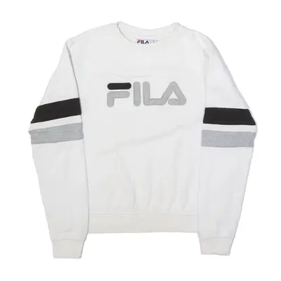 FILA Sweatshirt White Womens S