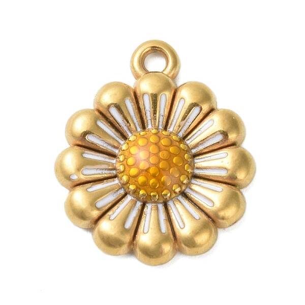 304 Stainless Steel Enamel Pendants
