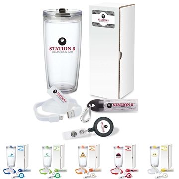 100 Custom Applaud 4-Piece Welcome Gift Set - Multi-Function & Hot ...