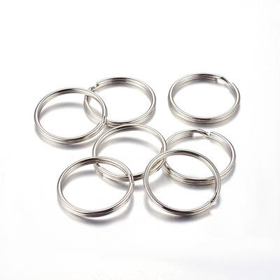 Iron Split Key Rings