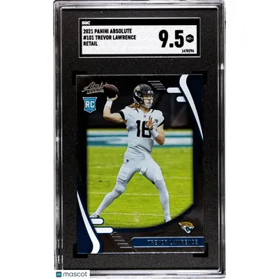 Trevor Lawrence SGC 2021 Panini Absolute #101 Retail Football 9.5