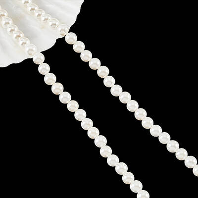 Glass Pearl Beads Strands