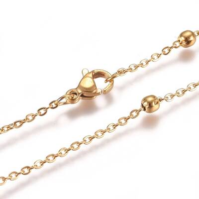 304 Stainless Steel Cable Chain Necklaces