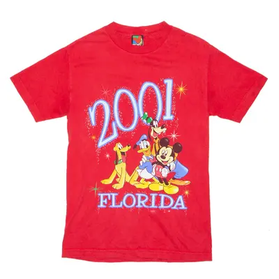 MICKEY UNLIMITED Mickey Mouse Disneyland Florida Short Sleeve T-Shirt Mens XS