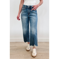 Judy Blue Make More Magic Rigid Wide Leg Jeans (Reg. and Plus)