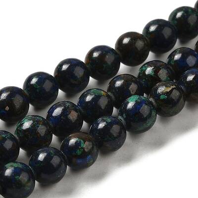 Natural Azurite Beads Strands