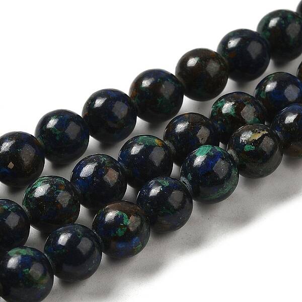 Natural Azurite Beads Strands