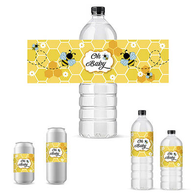 Bottle Label Adhesive Stickers