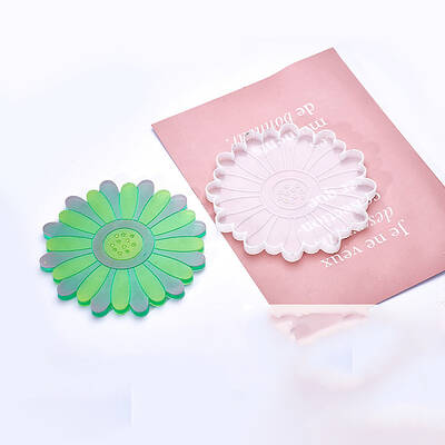 DIY Daisy Cup Mat Silicone Molds