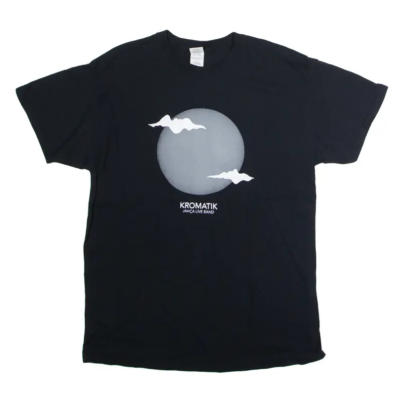 GILDAN Kromatik Jahca Live Band Mens Band T-Shirt Black Crew Neck L