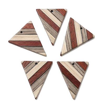 Wenge Wood & Sandalwood & White Ash Pendants