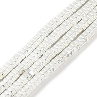 Electroplated Synthetic Non-Magnetic Hematite Beads Strands