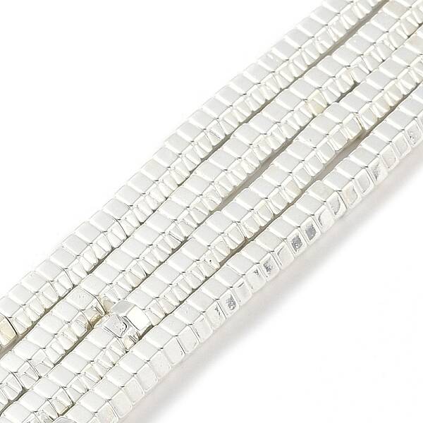 Electroplated Synthetic Non-Magnetic Hematite Beads Strands