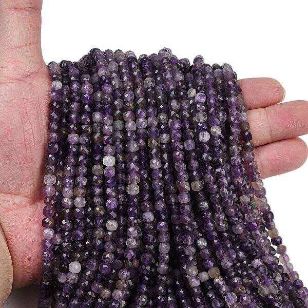 Natural Amethyst Beads Strands