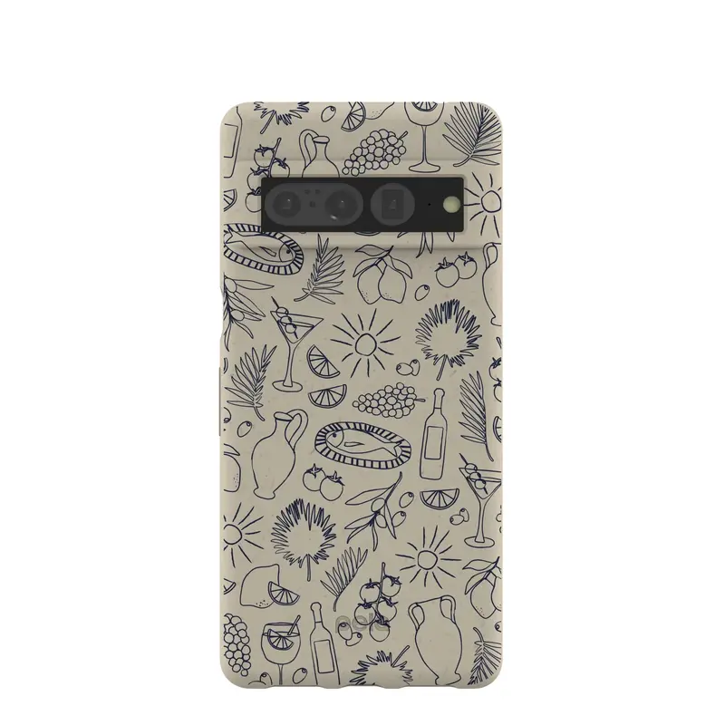 London Fog Mediterranean Moments Google Pixel 7 Pro Case