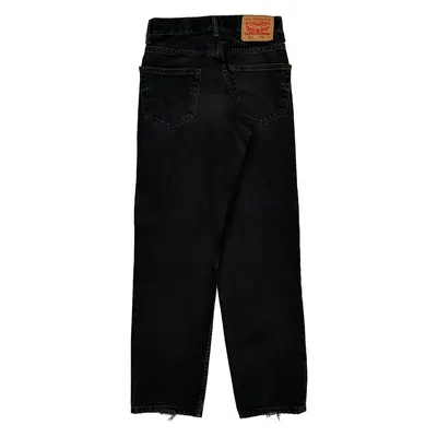 550 Levis Jeans - 28W UK 8 Black Denim