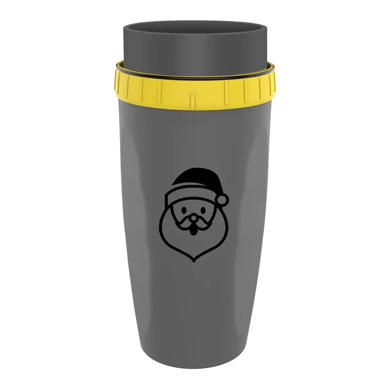 No Cover Twist Cup Travel Portable Cup Double Insulation Tumbler Straw Sippy Water Bottles Portable For Children Adults | Col...