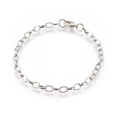 Iron Cable Chain Bracelet Making