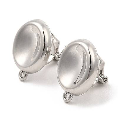 Alloy Clip-on Earring Findings