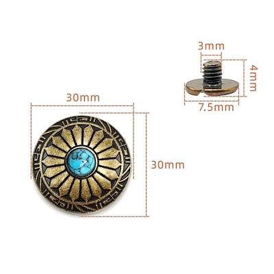 Alloy Decorative Buttons