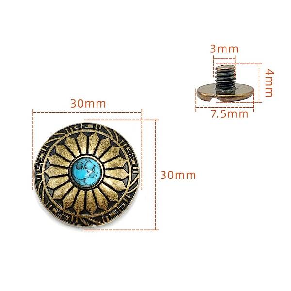 Alloy Decorative Buttons