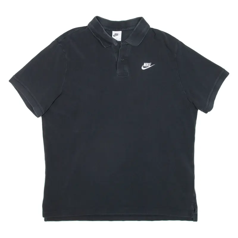 NIKE Mens Polo Shirt Black XL