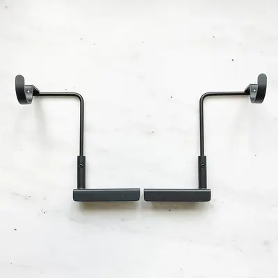 LEVELette Adjustable Curtain Rod Bracket Pair