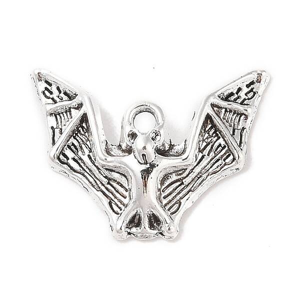 Tibetan Style Alloy Bat Pendants