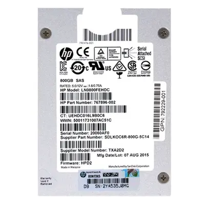 SDLKOC6R-800G-5C14 SanDisk 800GB Multi-Level Cell SATA 6Gb/s SFF 2.5-Inch Solid State Drive