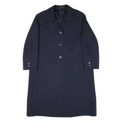 GOTZ FASHION Womens Overcoat Coat Blue M