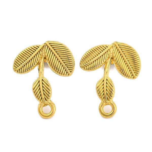 Ion Plating(IP) 304 Stainless Steel Studs Earring Findings