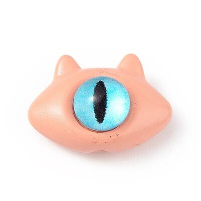 Spray Painted Alloy Beads