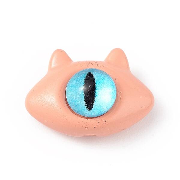 Spray Painted Alloy Beads