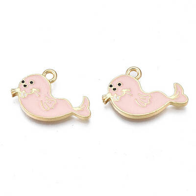 Alloy Enamel Pendants