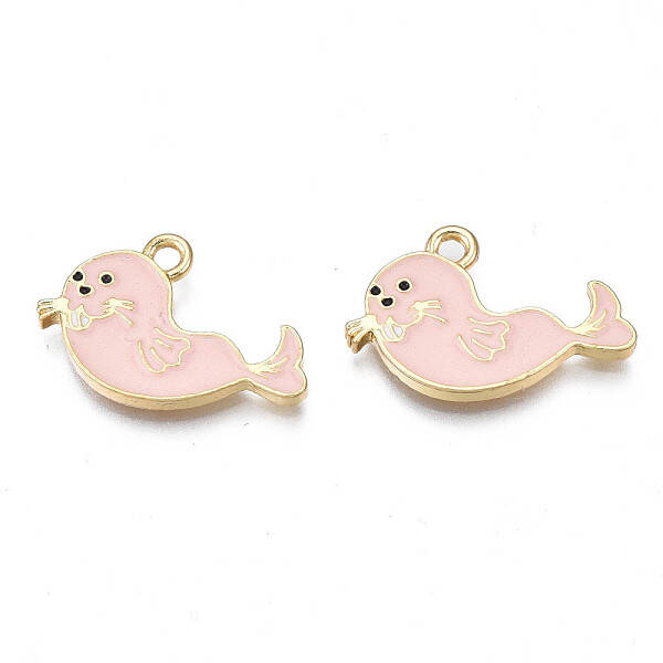 Alloy Enamel Pendants