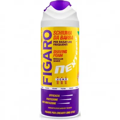 Figaro Next Gen 1F Shaving Foam For Frequent Shaves 400 Ml