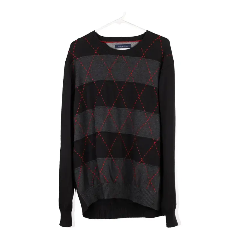 Tommy Hilfiger Jumper - XL Black Cotton