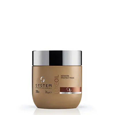 System Professional Maschera Protettiva Per Capelli (Keratin Protect Mask) - Volume: 200 Ml