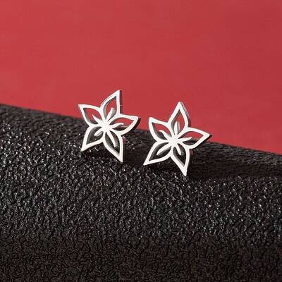 Stainless Steel Stud Earrings for Women