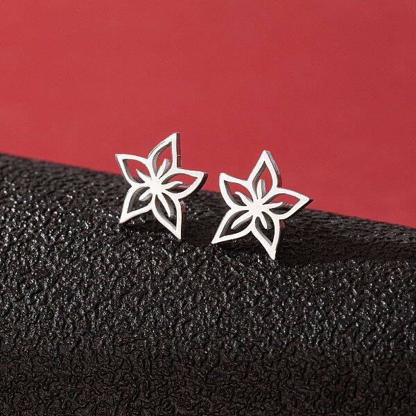 Stainless Steel Stud Earrings for Women