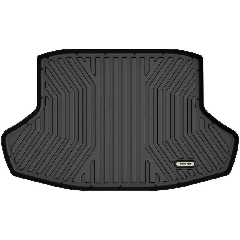 OEDRO® Cargo Liner for 2022-2025 Honda Civic Sedan, Custom Fit Black TPE All Weather Guard Cargo Mats